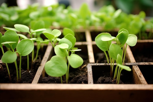 Foto von Serene Sprouts im Garten