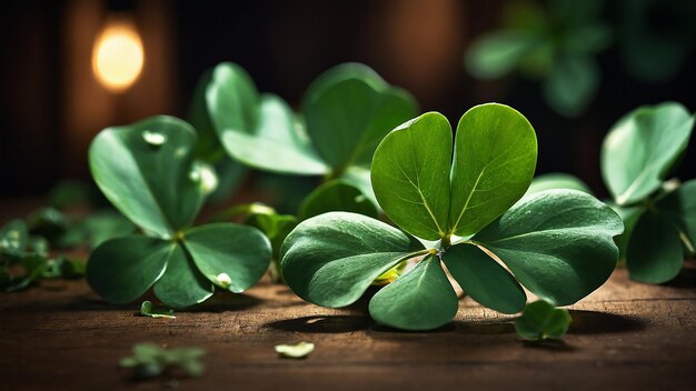 Foto foto von shamrock leaves 8