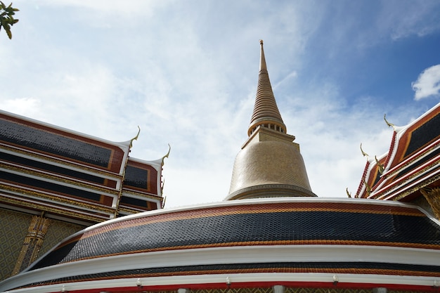 Foto von Wat Ratchabophit Sathitmahasimaram Ratchaworawihan in Bangkok Thailand.