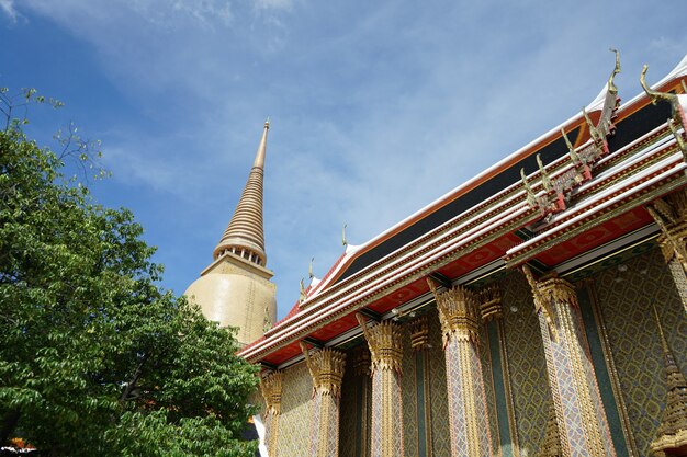 Foto von Wat Ratchabophit Sathitmahasimaram Ratchaworawihan in Bangkok Thailand.