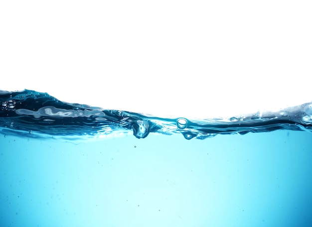Foto von Wellen des blauen Wassers