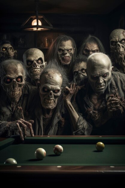 Foto von Zombies