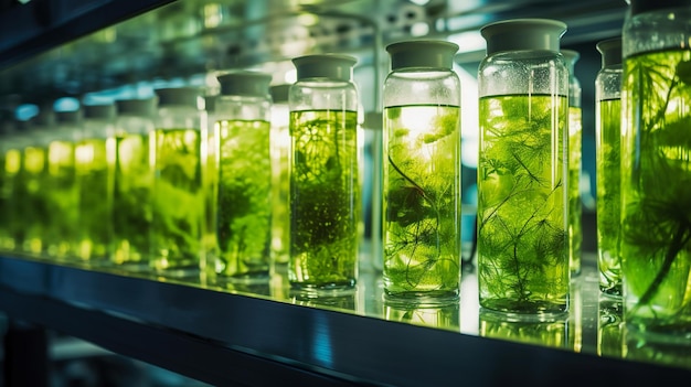 Fotobiorreactor en la industria de biocombustibles de algas de laboratorio