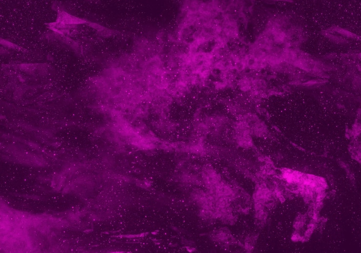 Foto fotografía abstracta de fondo de la nebulosa púrpura