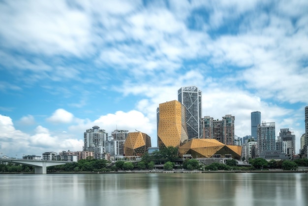 Fotografía aérea China Liuzhou ciudad moderna arquitectura paisaje horizonte