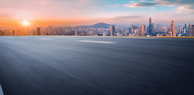 Fotografia aérea do horizonte da arquitetura da cidade de guangzhou