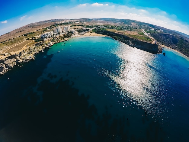 Fotografía aérea de Malta