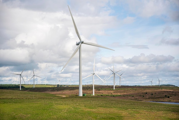 Fotografía de aerogenerador