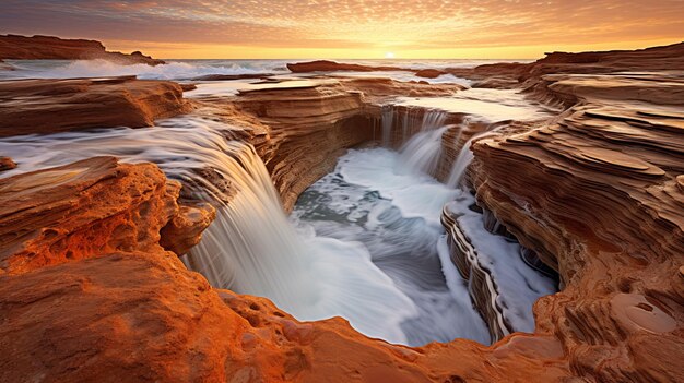 Fotografía en alta definición con un hermoso paisaje