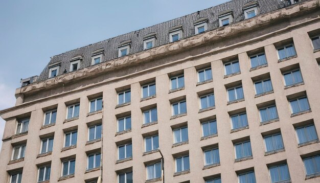 Fotografía en bajo ángulo de un edificio en Berlín, Alemania