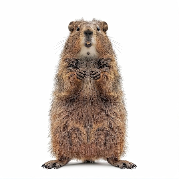 fotografía de animales aislados sobre un fondo blanco