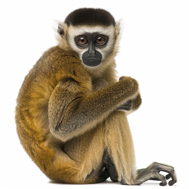 fotografía de animales aislados sobre un fondo blanco