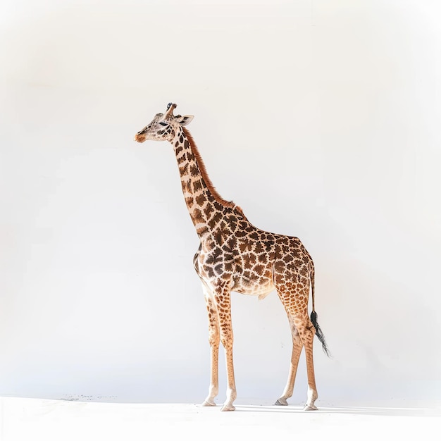 fotografía de animales aislados sobre un fondo blanco