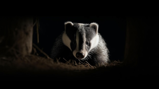 fotografía de animales en blanco y negro HD 8K fondo de pantalla Imagen fotográfica de archivo