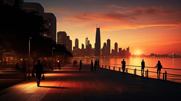 Fotografía artística en la Corniche de Abu Dabi