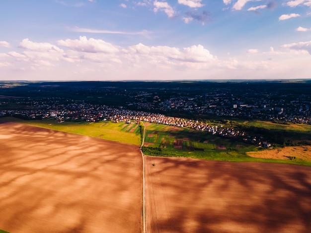 Fotografia atmosférica do clima de verão