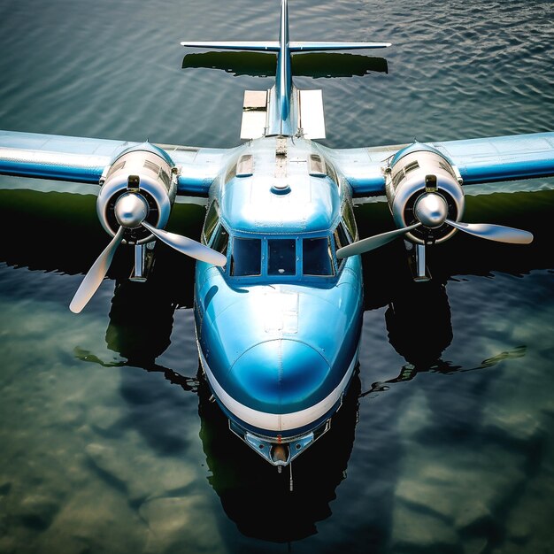 Foto fotografía de avión