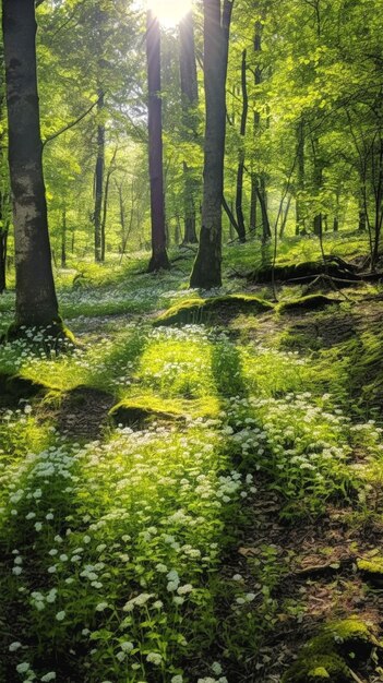 fotografía de bosque