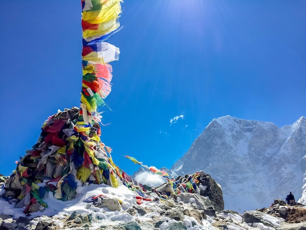 Fotografía del campamento base del Everest en Nepal El senderismo por el Everest La vida en Nepal