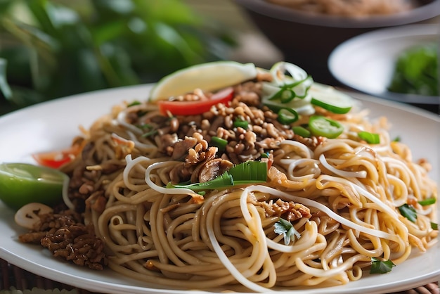 Fotografía cautivadora de la cocina indonesia