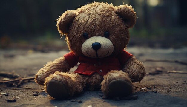 Foto fotografia cinematográfica de ted bear