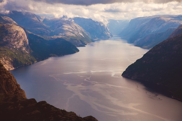 fotografia com paisagens e natureza na noruega