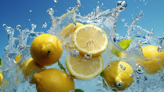 Foto fotografía comercial un vaso de limonada