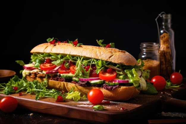 Fotografía de comida deliciosa y deliciosa