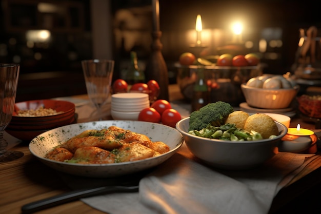 Fotografía de comidas caseras