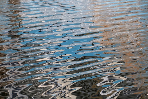 Fotografía completa del agua de mar