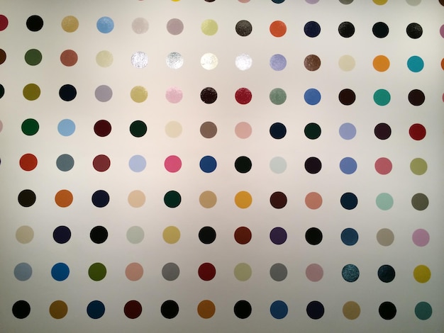 Fotografía completa de las bolas de colores