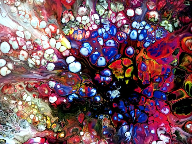 Fotografia completa de decorações coloridas