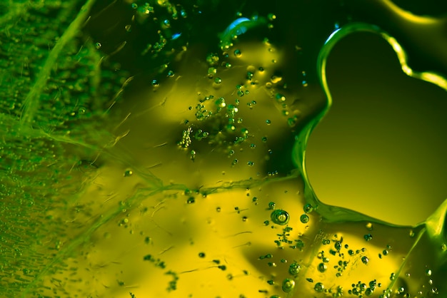Fotografia completa de líquido verde