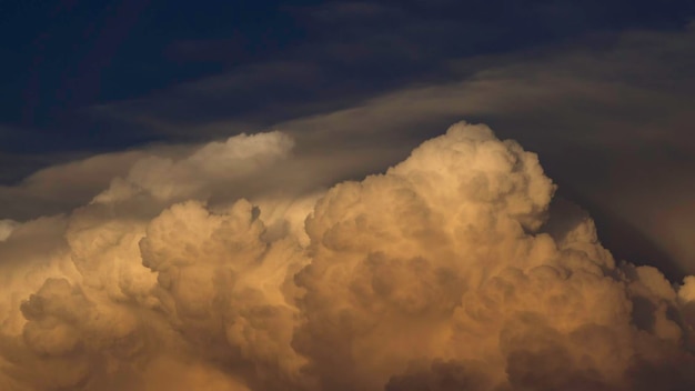 Foto fotografia completa de nuvens no céu