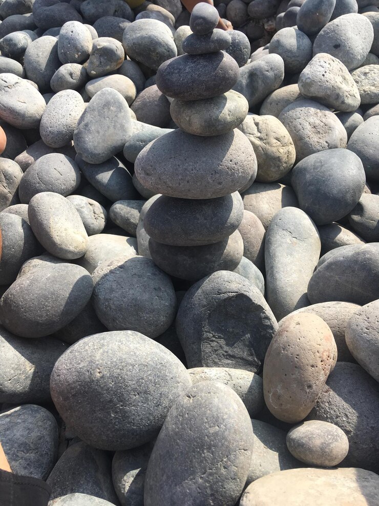 Foto fotografia completa de pedras