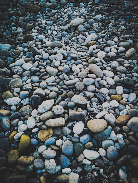 Fotografia completa de pedras