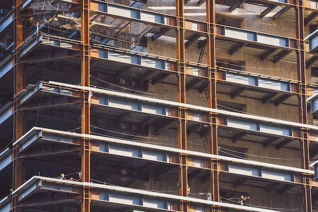 Fotografia completa de um edifício de escritórios