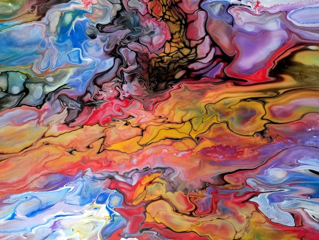 Fotografia completa de um padrão abstrato