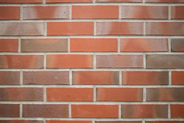 Fotografia completa de uma parede de tijolos