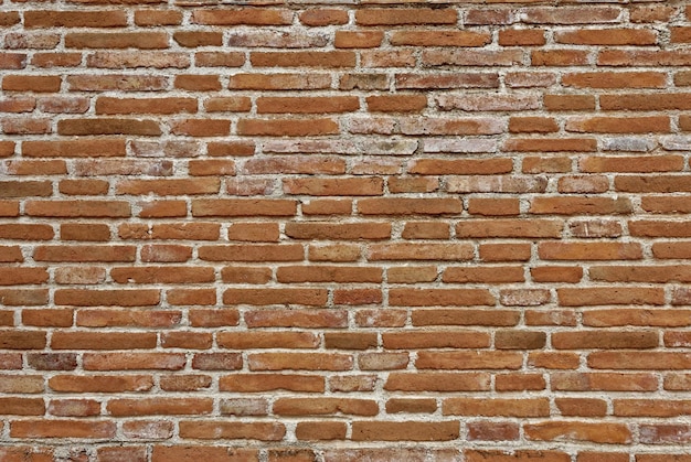 Fotografia completa de uma parede de tijolos