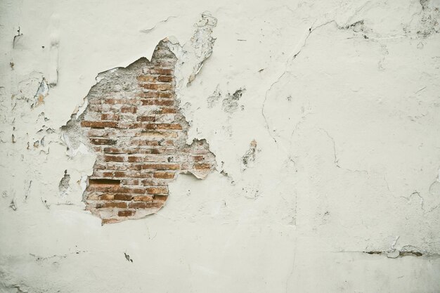 Foto fotografia completa de uma parede desgastada