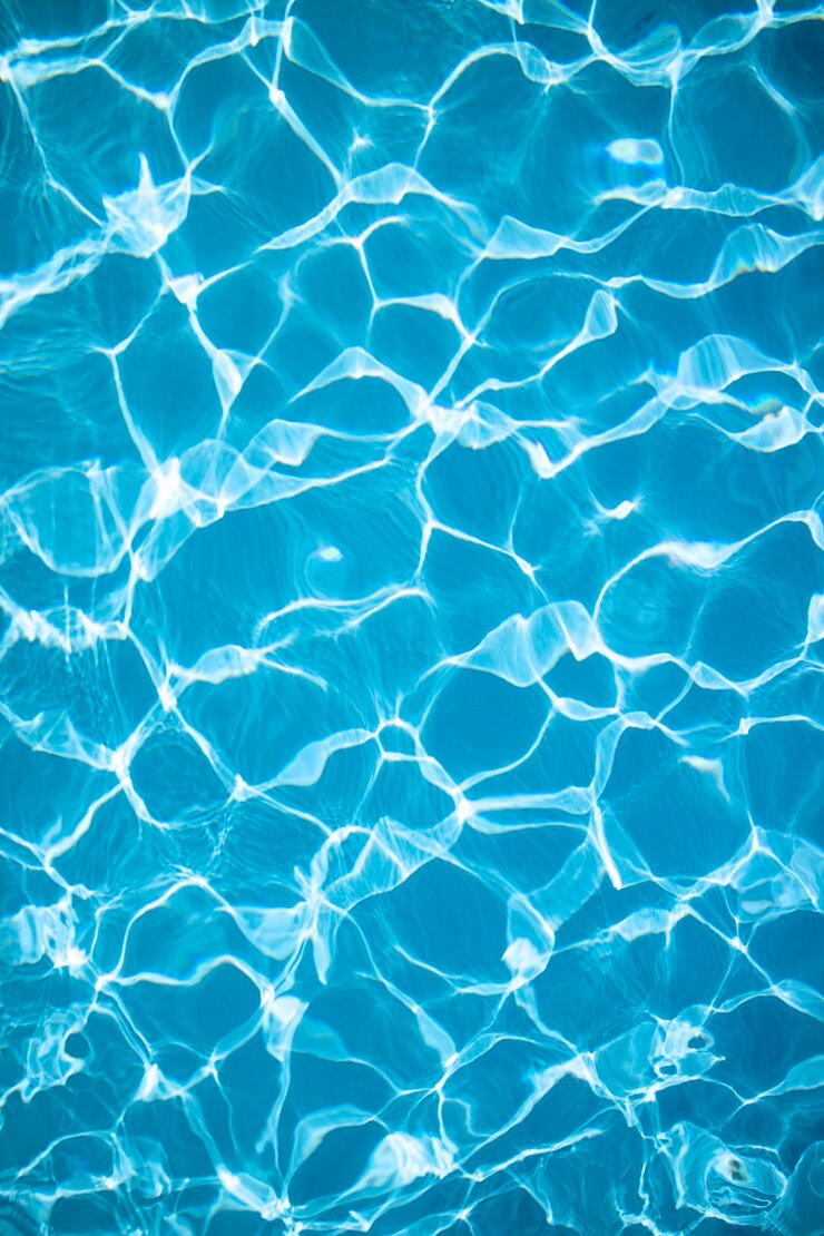 Foto fotografia completa de uma piscina
