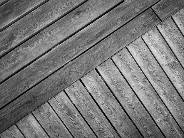 Fotografia completa do chão de madeira
