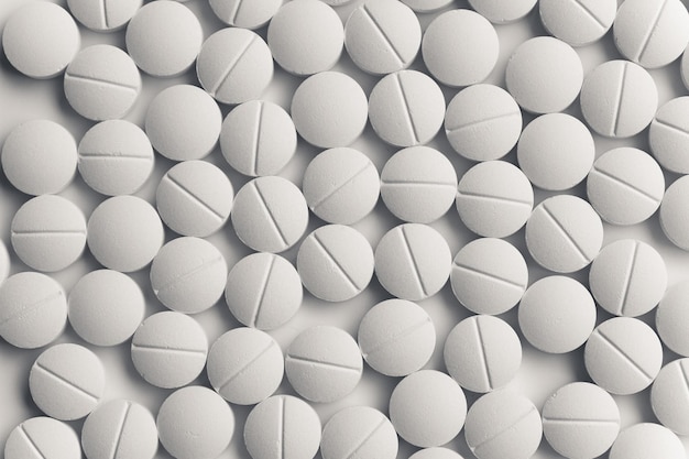 Fotografia completa dos medicamentos