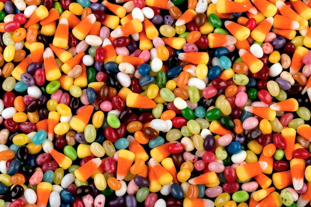 Fotografía completa de los dulces
