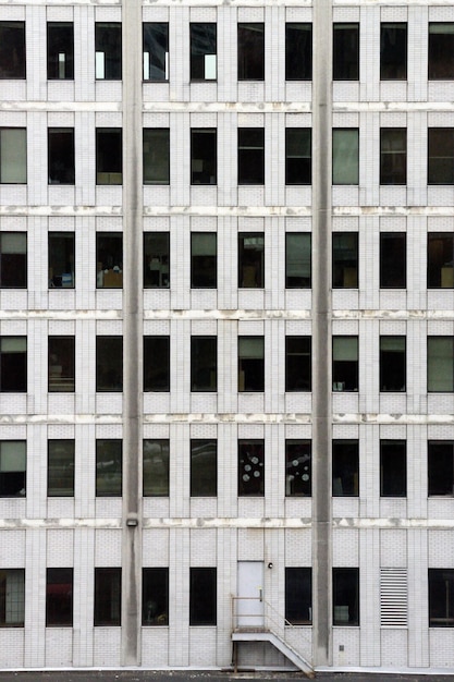 Foto fotografía completa de un edificio moderno