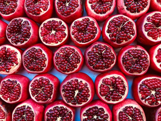 Foto fotografía completa de frutas para la venta en el mercado