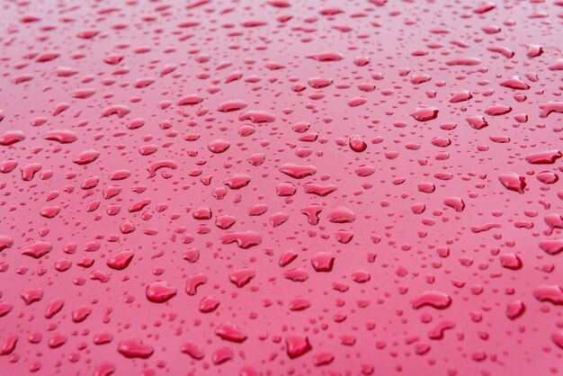 Foto fotografía completa de gotas de agua en el vidrio