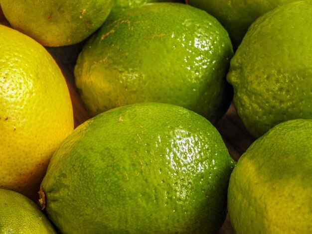 Foto fotografía completa de los limones