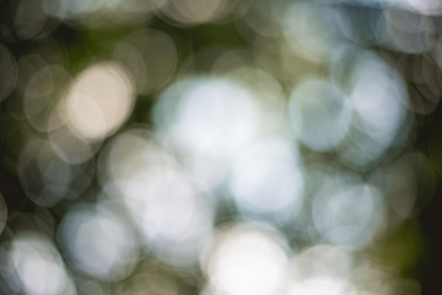 Fotografía completa de las luces desenfocadas